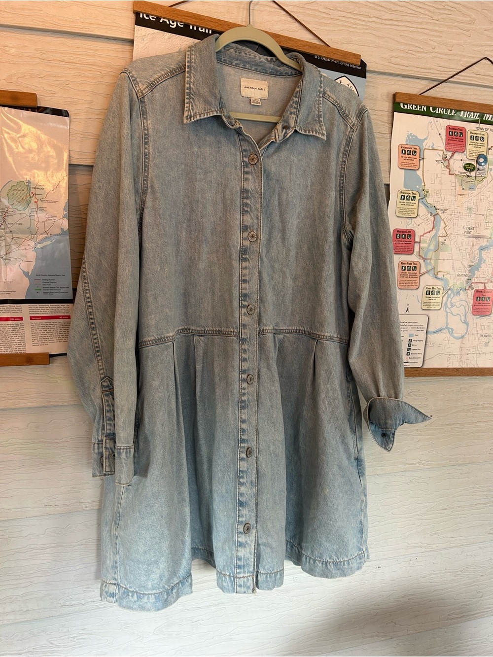 American Eagle denim dress